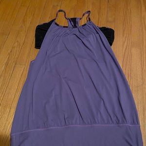 Lululemon bra/tank combo
